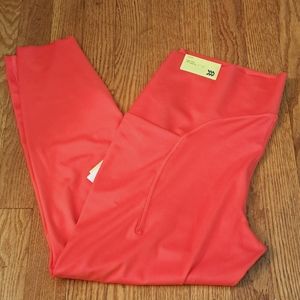 All in Motion Cherry Red Flex High-Rise 7/8 leggings Women's XXL NWT
